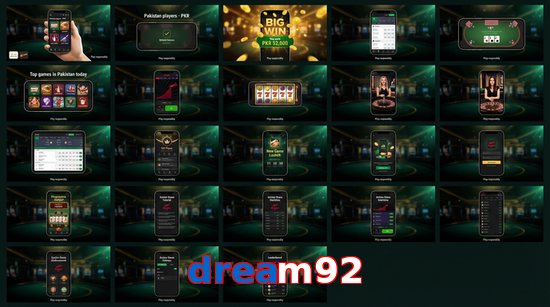 Main screen of Dream92 bet page for PK players